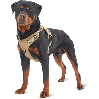 Purple Professional Adjustable Tactical Dog Mesh Harness - Reflective No-Pull Pet Vest with Control Handle (S Size for Weight 18-35 lbs) - view 2