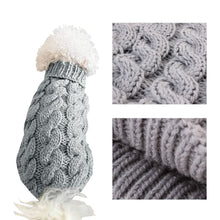 Pink L size Cosy Cable Knit Dog Jumper - Warm Winter Pet Clothing, Soft High Neck Design, Small to Medium Dogs, Easy Wear Pullover Style, Ideal for Chilly Evenings and Outdoor Walks - view 2