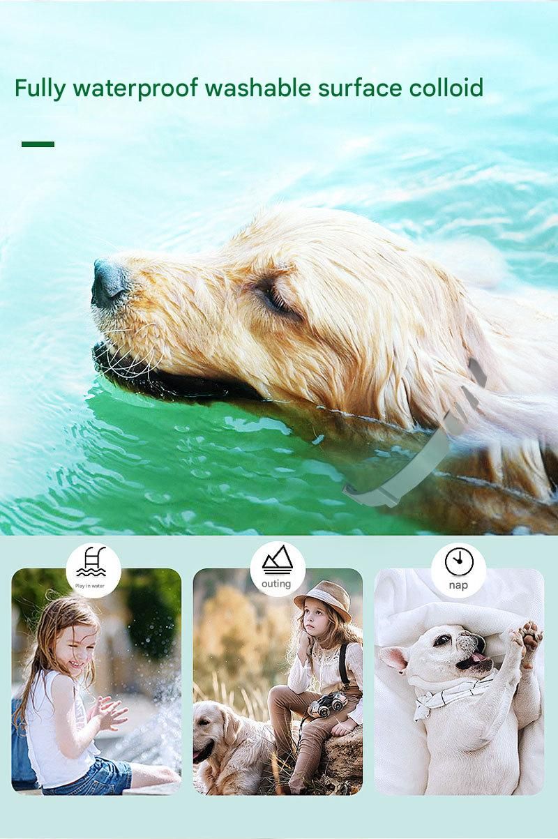 Grey 62cm Adjustable Flea and Tick Collar for Dogs and Cats - 8 Month Protection, Waterproof TPR Design with Safety Release - Repels Fleas, Ticks, and Mosquitoes for Small to Large Pets - view 4