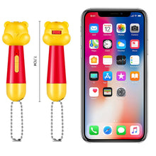 Purple Bear Laser Cat Toy Set - 2 Piece USB Rechargeable Multi Pattern Laser Pointer with UV and White Light for Cats - view 2