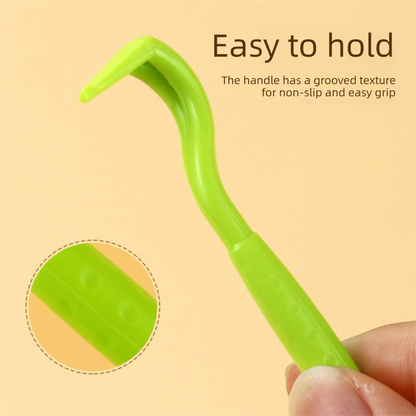 2-Pack Dark green Pet Tick Remover Tool Set - Small Medium Large Flea and Tick Hook Removers - view 5