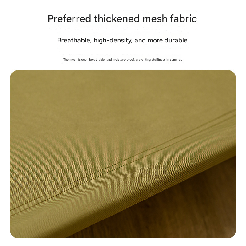 Green Raised Pet Bed for Medium Dogs Cats Elevated Breathable Dog Cot Washable Anti-Moisture Pet Cot 50x40x20cm - view 3