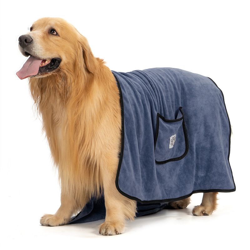 3 Piece Dog Rain Gear Set -S size Pet Rainy Day Kit with Grey Waterproof Dog Raincoat, yellow Waterproof Rain Boots Set of 4 and grey Super Absorbent Quick Dry Pet Towel for Small and Medium Dogs - view 5