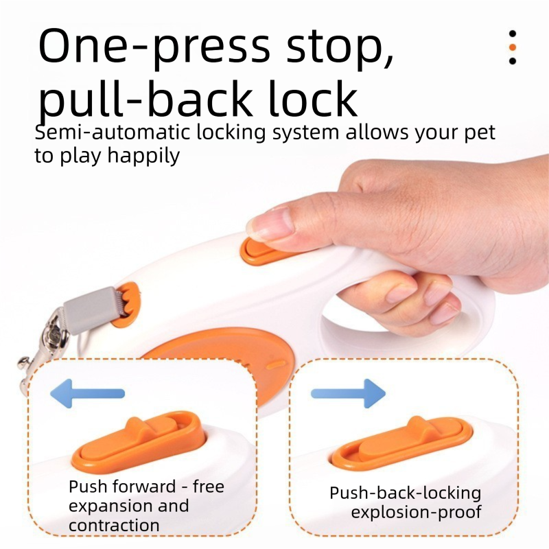 3-Piece Yellow Winter Pet Outdoor Travel Set – yellow s size Reflective Dog Puffer Jacket, orange 3m Retractable Leash & yellow Portable Foldable Dog Bed - view 5
