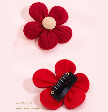 Size M Bee Fleece Hoodie Jumper for Small Dogs & Cats with 5 Hair Clips - Winter Warm Pet Apparel Australia - view 9