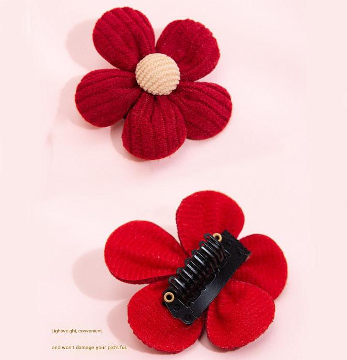 Size XL Bee Fleece Hoodie Jumper for Small Dogs & Cats with 5 Hair Clips - Winter Warm Pet Apparel Australia - view 9