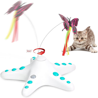 Starfish Butterfly Cat Teaser Toys - view 4