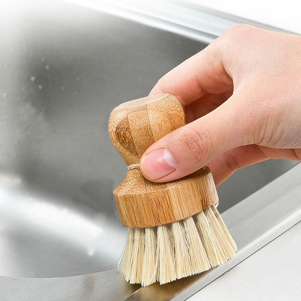 Clevinger Eco Bamboo Pot Brush - view 3