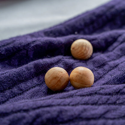 32 Pcs Living Today Cedar Wood Balls – Scented Moth-Repellent Balls - view 4