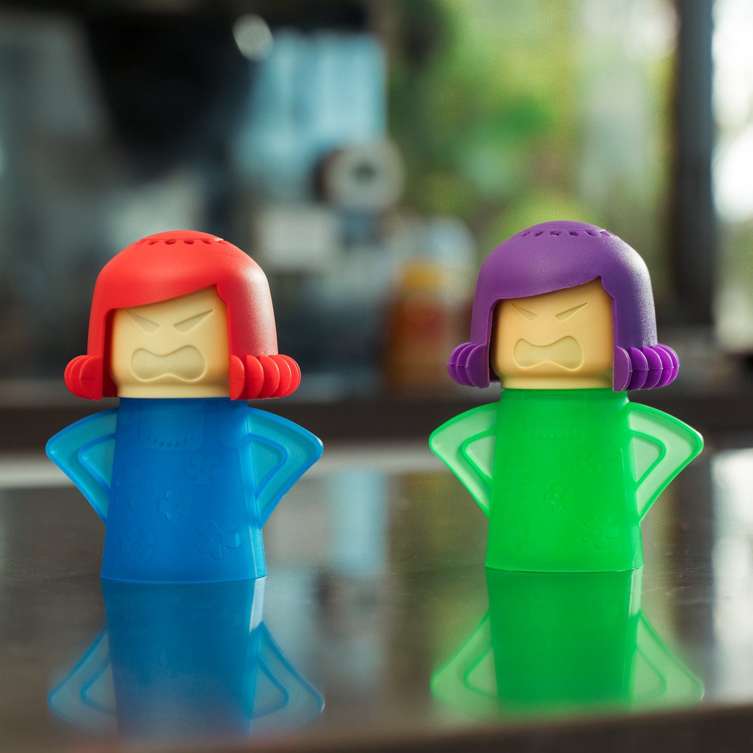 3 Pcs MAD MAMA Microwave Cleaner – BPA-Free Steam Cleaning (Assorted Colors) - view 4
