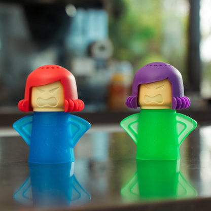 3 Pcs MAD MAMA Microwave Cleaner – BPA-Free Steam Cleaning (Assorted Colors) - view 4