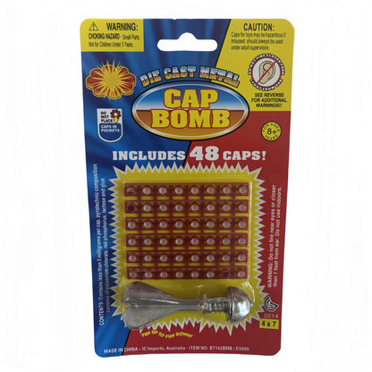 2 x Diecast Cap Bomb with 48 Shots pack, traditional toys - view 4